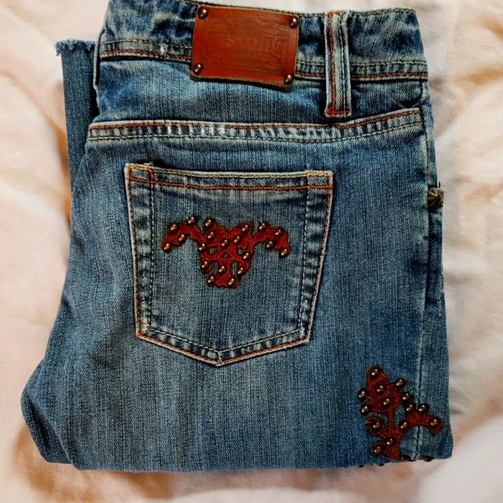 Ladies Double D Ranch Bootcut Jeans size 27